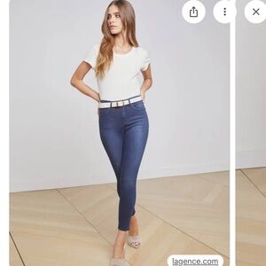 L'AGENCE MARGOT HIGH RISE SKINNY JEANS SIZE 26 NWT